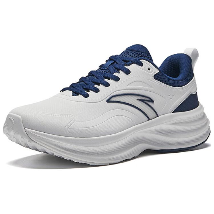 Anta Light Cloud Cushioning Lightweight Rebound Low top Casual Running Shoes Men’s Gray