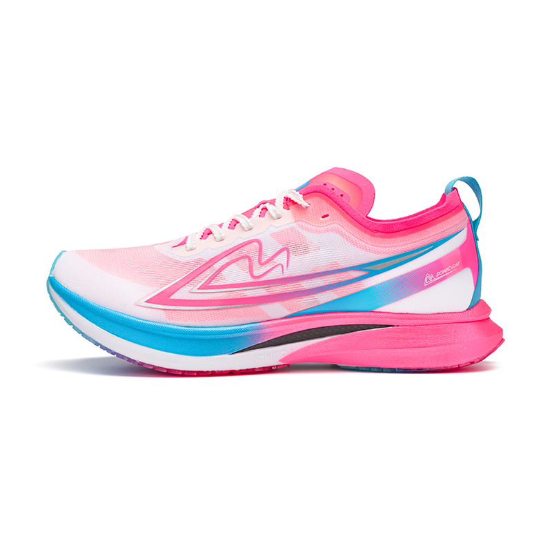 YINSUMAO Full Length Carbon Plate Sprint Running Shoes Unisex Unicorn Colorway