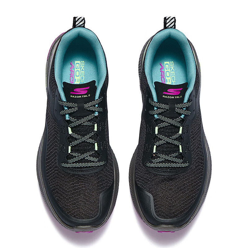 Skechers Women’s GO Comfortable Cushioning, Wear Resistant Low top Running Shoes Women’s Black