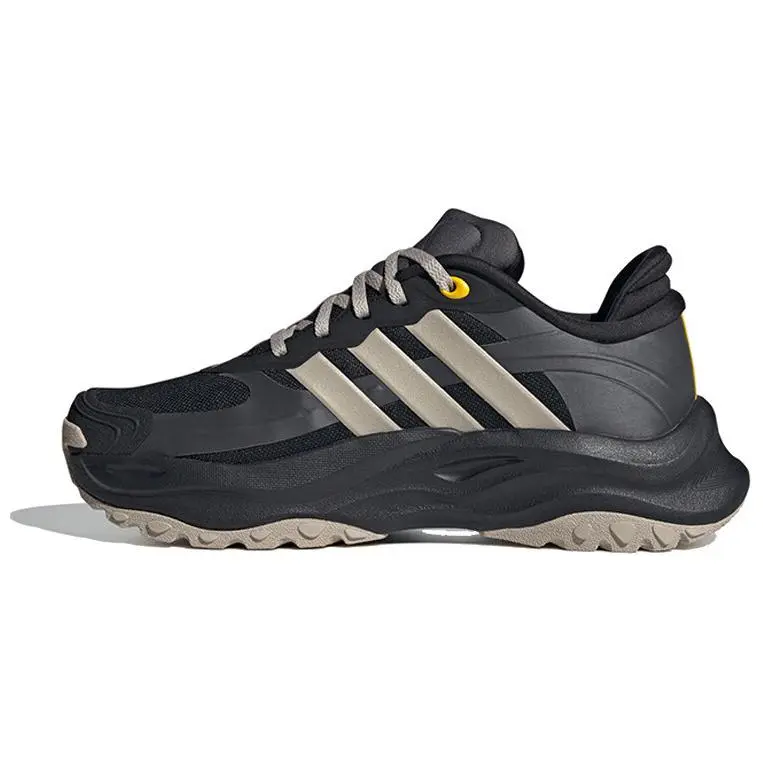 Adidas Maxxwavy Abrasion Resistant Low top Chunky Sneakers Men's Brown Gray