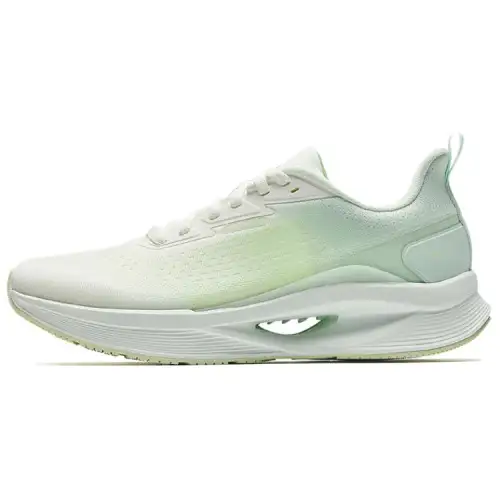 Anta Slip Resistant Abrasion Resistant Low top Casual Running Shoes Women's Green White