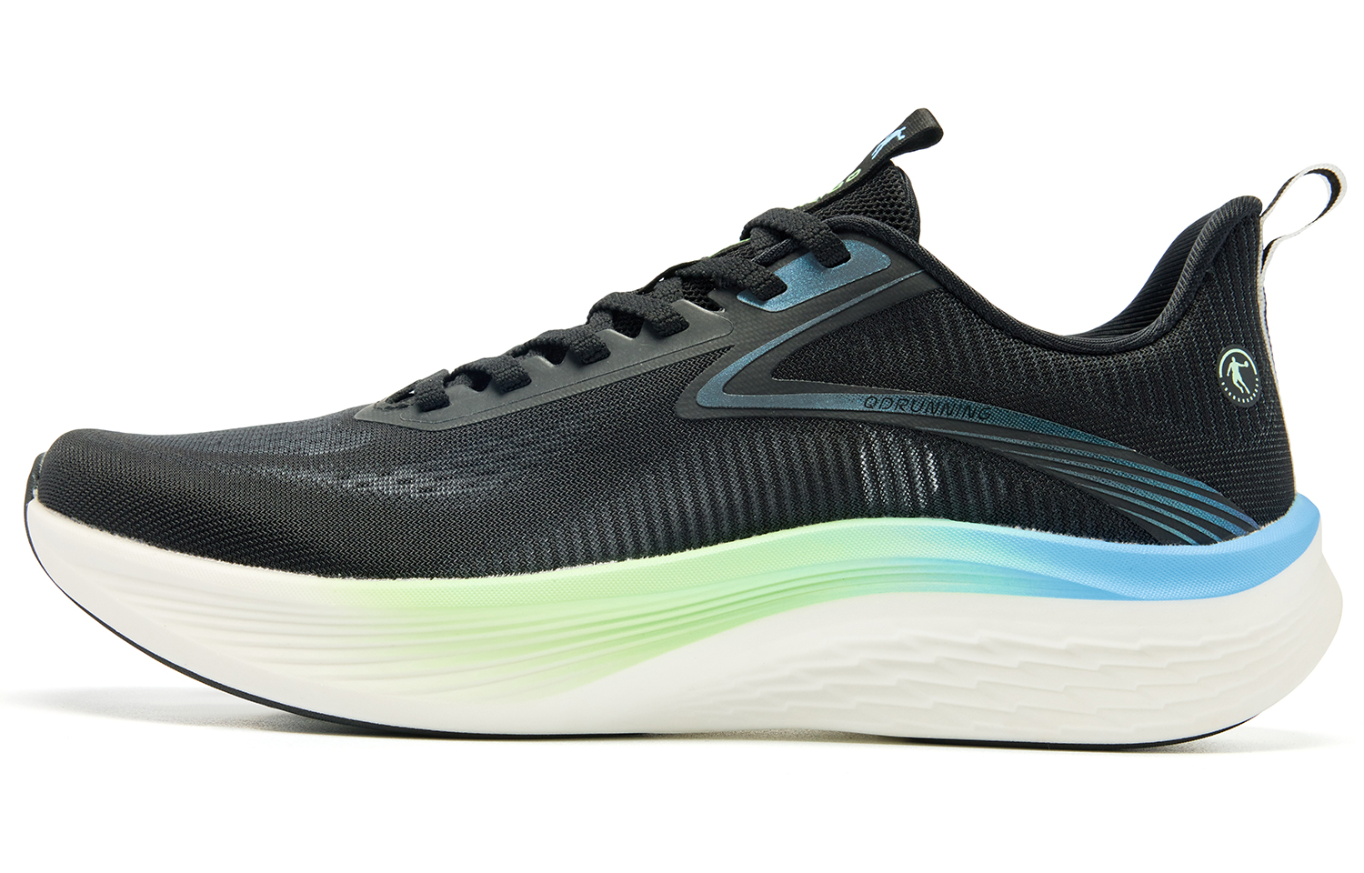 QIAODAN Light Speed 5.0 Low top Q LITESPEED Technology Casual Training Sprint Running Shoes Men’s Black