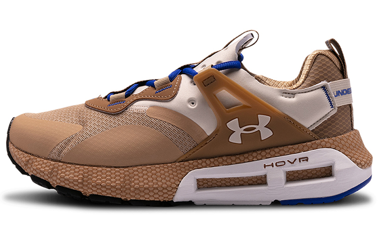 Кроссовки Under Armour HOVR Mega 1 (коричнево-бело-синие)
