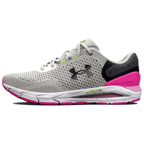 Under Armour Hovr Intake 6 Cushioning Low top Running Shoes Women's Gray Black Purple