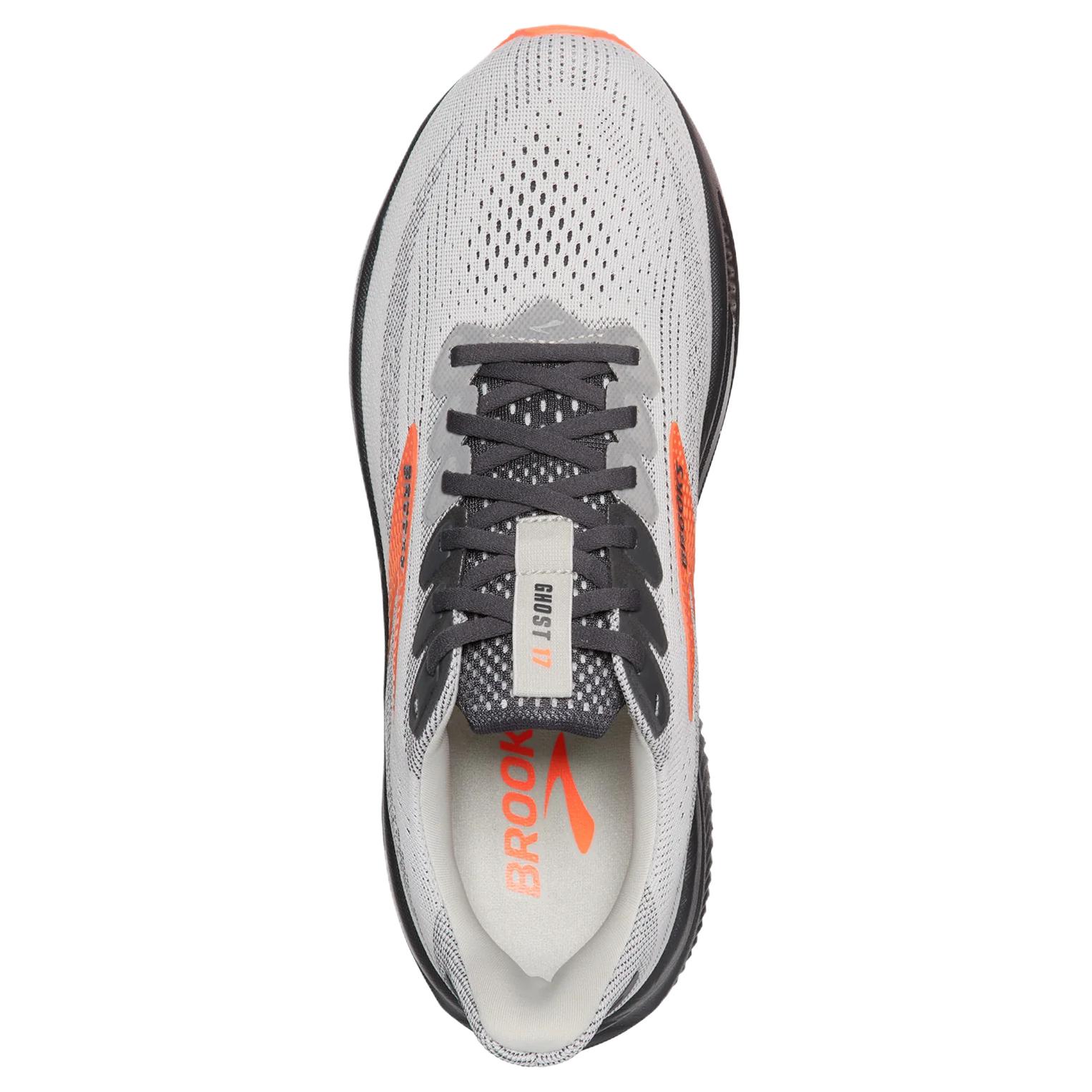 Brooks Ghost 17 Oyster Mushroom Orange Ebony