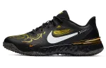 Nike Alpha Huarache Elite 3 Turf Premium Black Metallic Vivid Gold