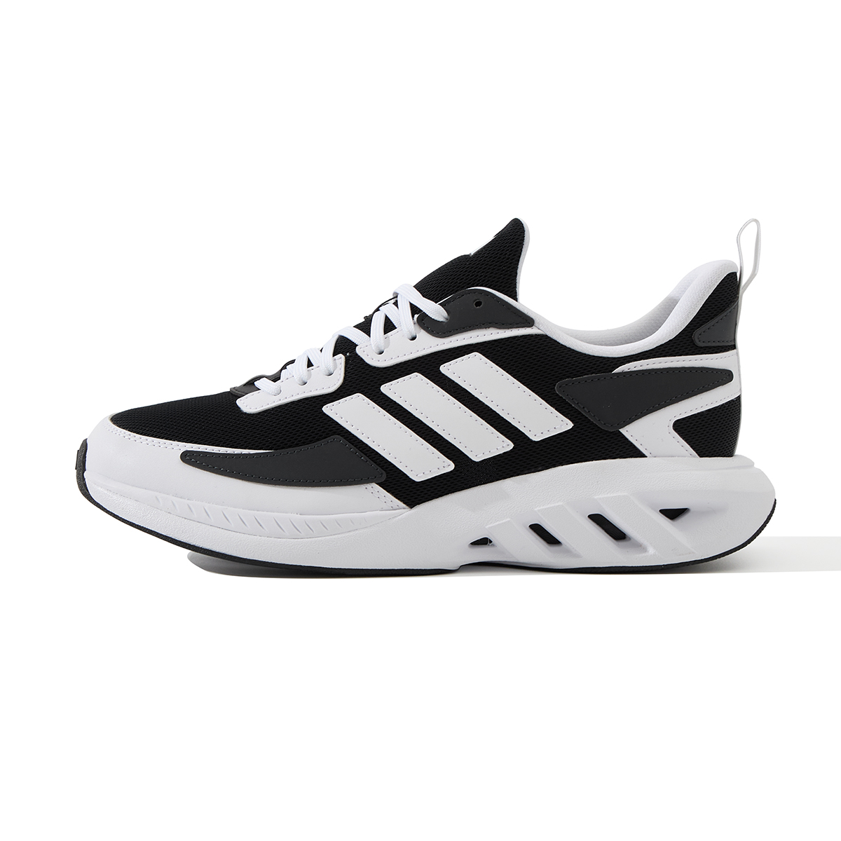 Adidas ALL DAY POWER Low top Casual Running Shoes Unisex Black White