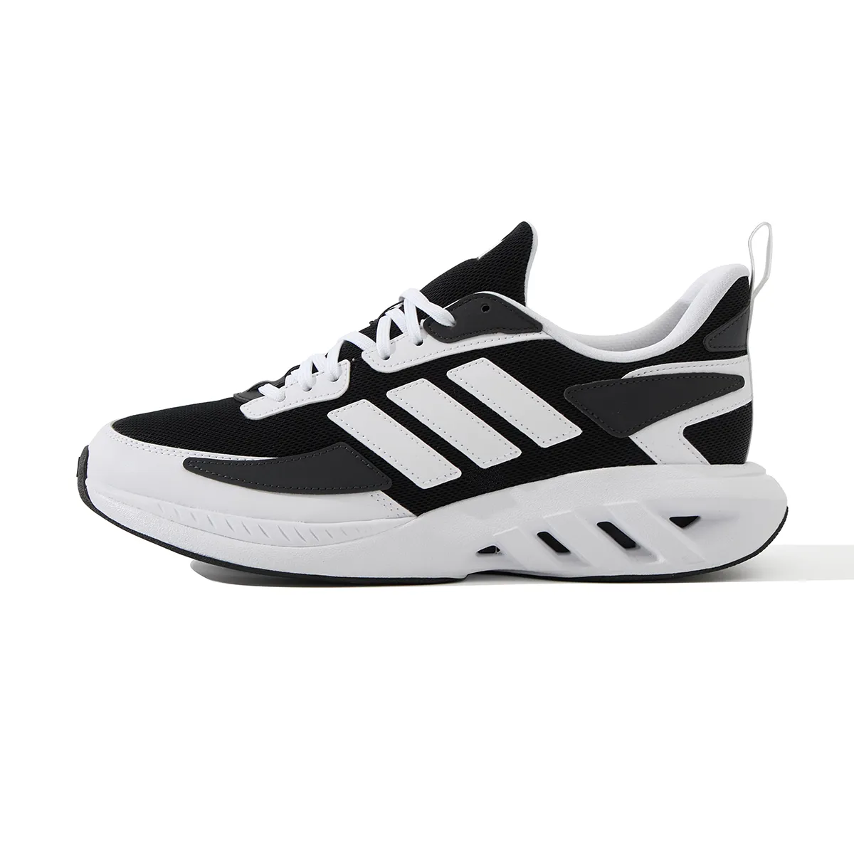 Adidas ALL DAY POWER Low top Casual Running Shoes Unisex Black White