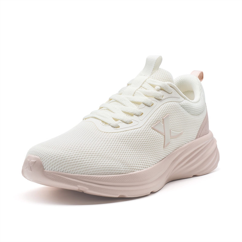 XTEP Feather Escape Low top Casual Running Shoes Women’s Sail White Light Pink
