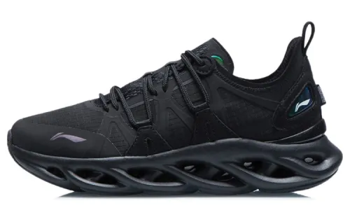 Li Ning Arc Running Shoes Women's Low Top Black