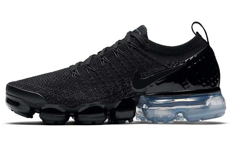 Nike Air VaporMax Flyknit 2 Black Patent Women's