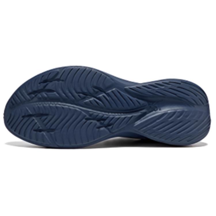 361° Cushioning Breathable Lightweight Low top Long Distance Running Shoes Men’s Cloud Peak Gray Nostalgic Blue