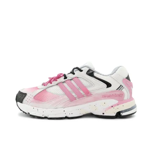 Adidas Originals Response Slip Resistant Abrasion Resistant Low top Running Shoes Unisex Gray Pink