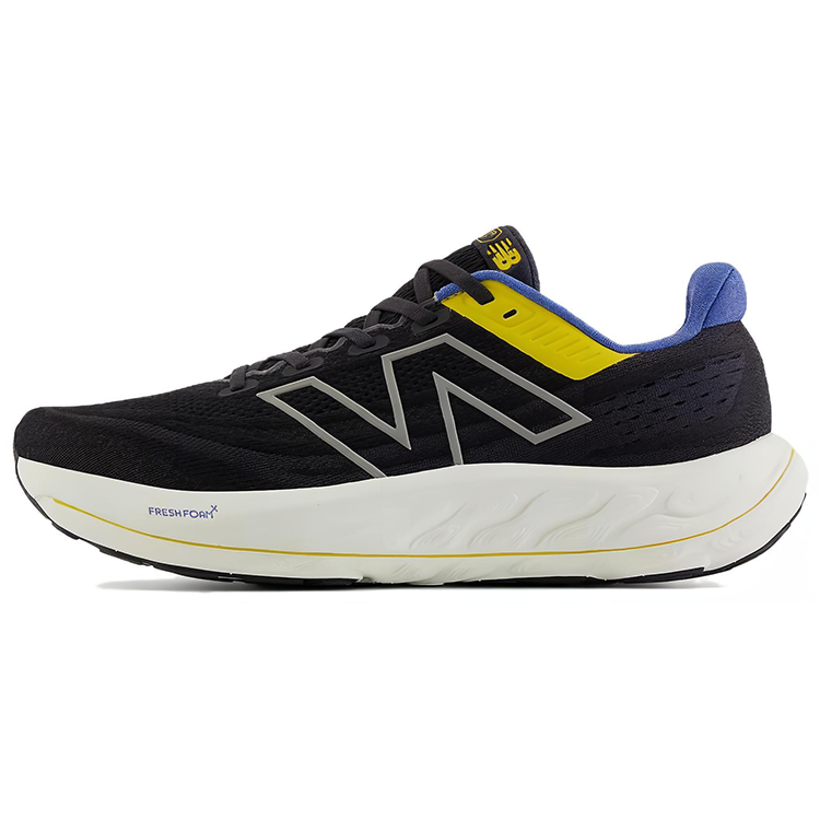 New Balance Fresh Foam X Vongo V6 Abrasion Resistant Support Low top Running Shoes Men's Black Blue