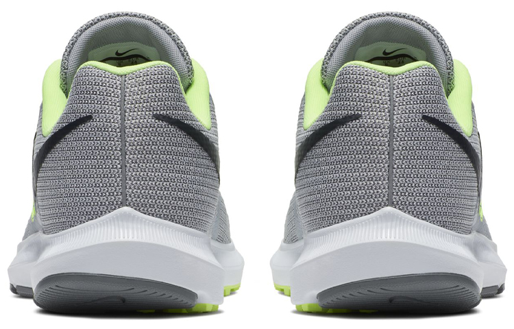 Мужские кроссовки Nike Run Swift 1 (серый с зеленым) — Серыйзелёный — фото 5