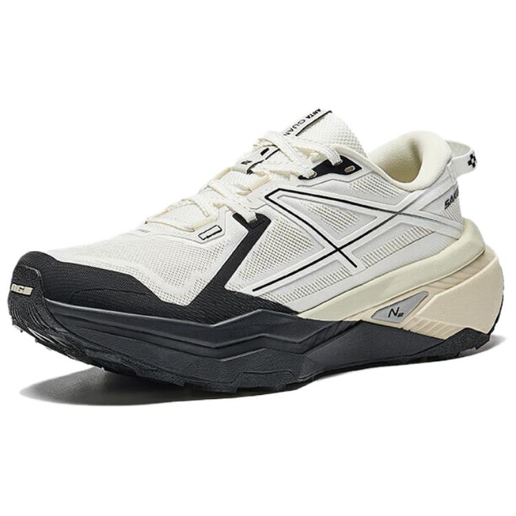 Anta Peregrine Falcon 2 Slip Resistant Cushioning Coverage Low top Trail Running Shoes Women’s White Black