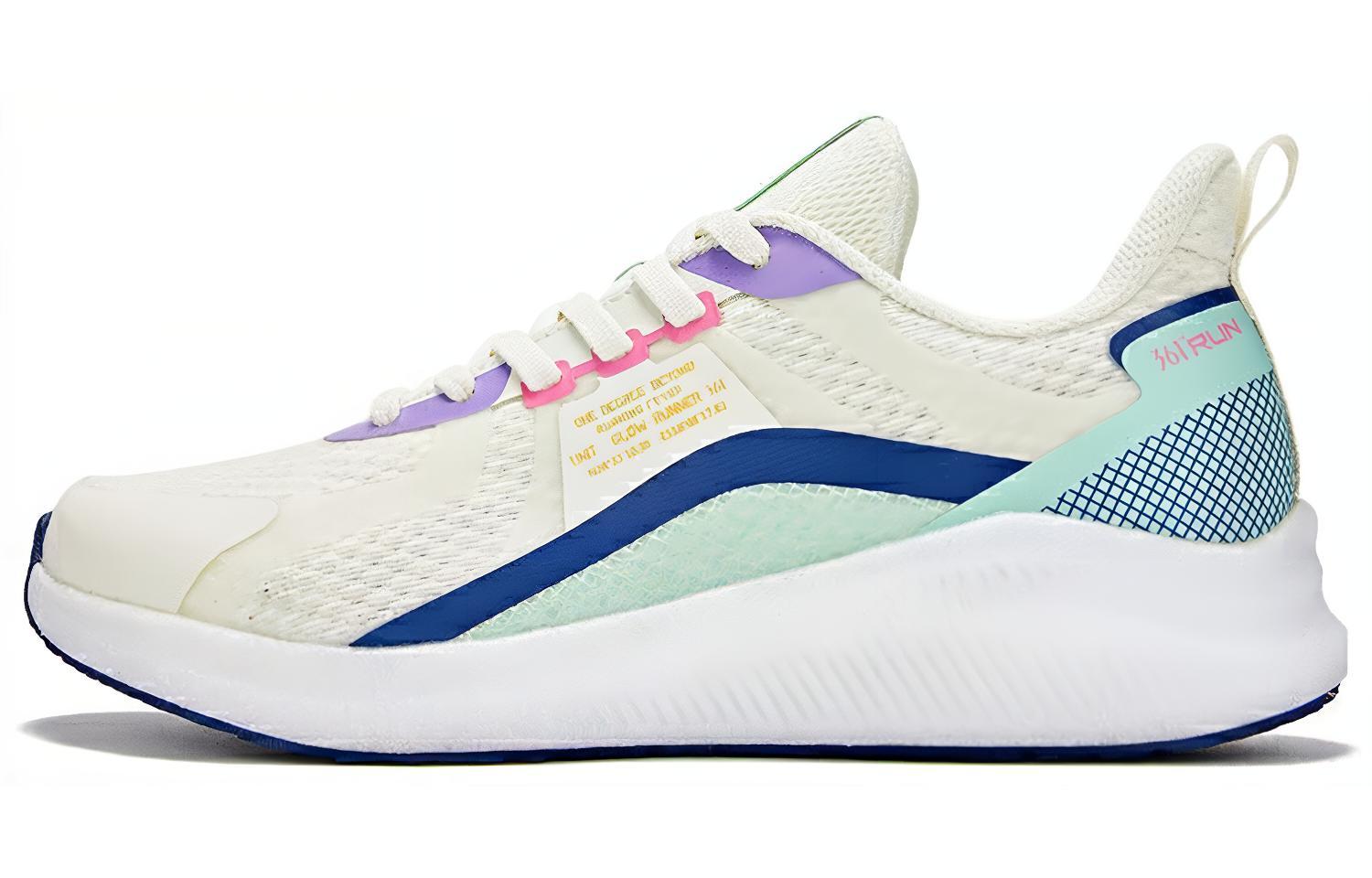 361° Cushioning Breathable Cushioning Breathable Low top Running Shoes Women’s White Blue
