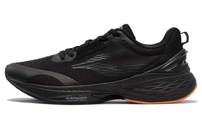 361° Cushioning Slip Resistant Cushioning Slip Resistant Low top Running Shoes Men’s Black Orange