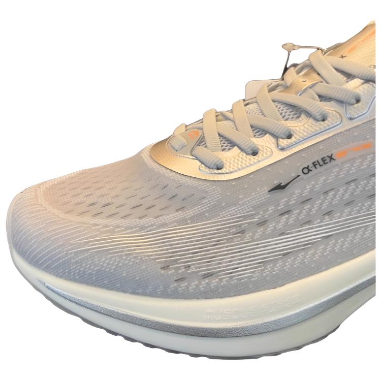Erke Strange Bullet 3.0 Cushioning Abrasion Resistant Breathable Lightweight Low top Running Shoes Men’s White