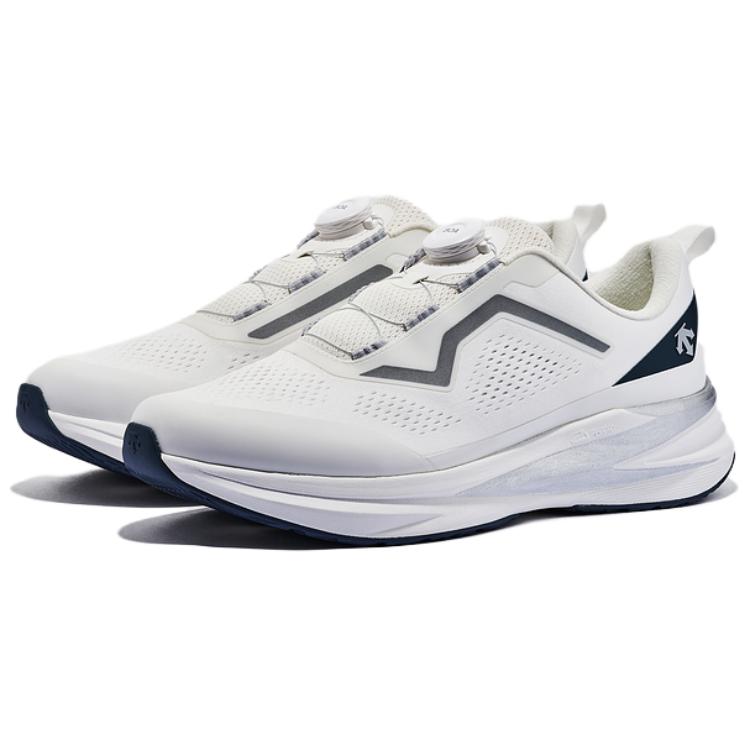 DESCENTE RUNNING Slip Resistant Abrasion Resistant Low top Casual Running Shoes Men’s Gray