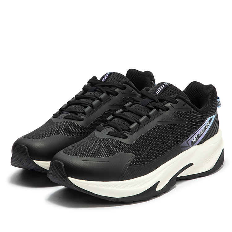 361° Cushioning Slip Resistant Abrasion Resistant Low top Running Shoes Women’s Black Blue