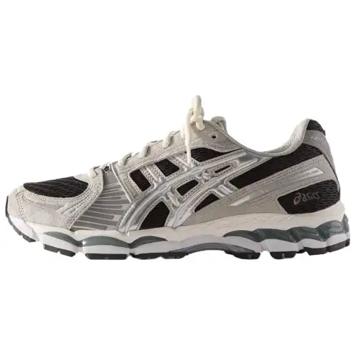 KITH x ASICS GEL Kayano 12.1 Abrasion Resistant Low top Casual Running Shoes Unisex Gray Black
