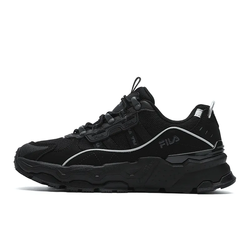 FILA Trek Abrasion Resistant Coverage Low top Casual Shoes Women's Black