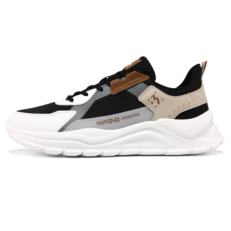 361° Breathable Rebound Breathable And Resilient Low top Casual Running Shoes Men’s Black Umber