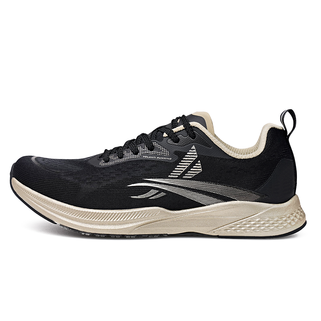 Volanti 911 Dreamy Lightning Low top Sprint Physical Fitness Test & Exam Running Shoes Unisex Black Gold