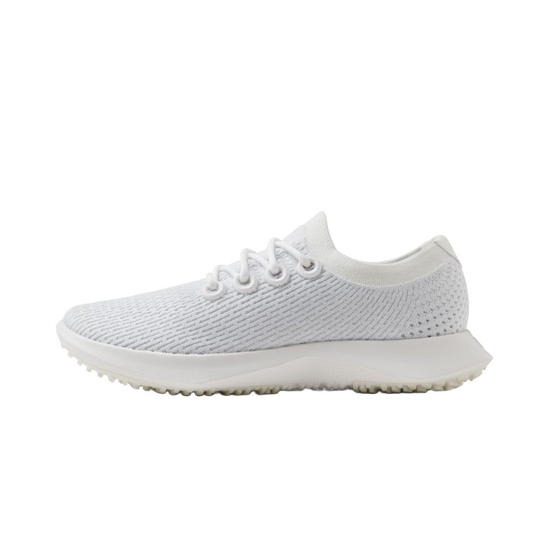 Allbirds Slip Resistant Abrasion Resistant Low top Long Distance Running Casual Running Shoes Men’s White