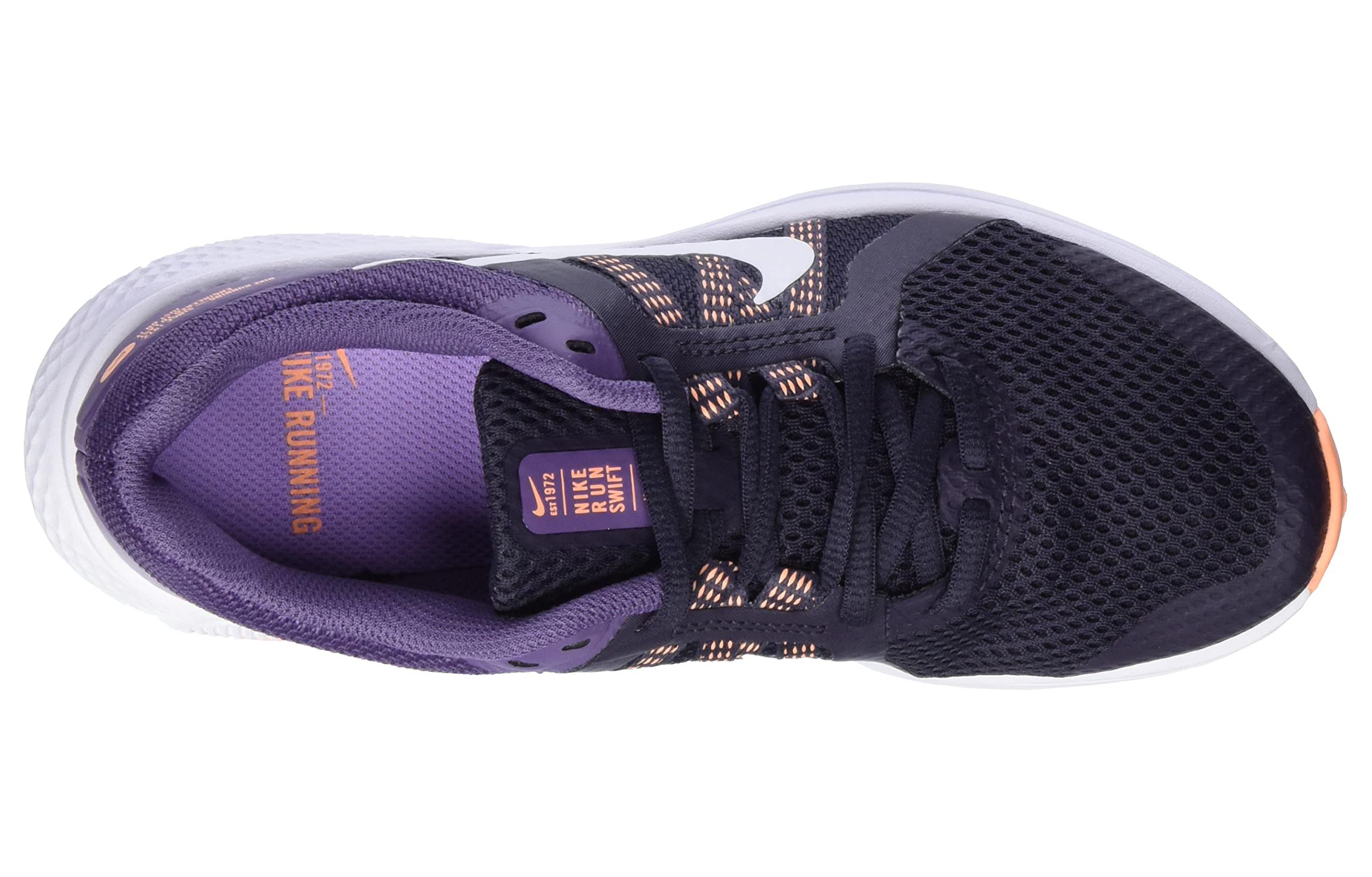 Nike Run Swift 2 Abrasion Resistant Breathable Abrasion Resistant Breathable Low top Running Shoes Women’s Purple White