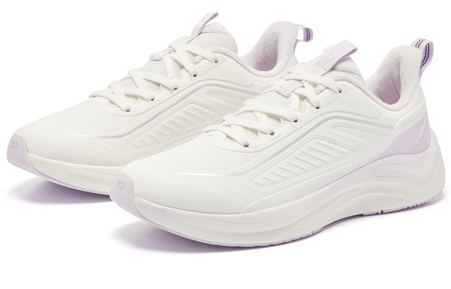 QIAODAN Rainwing 4.0 Leather Upper, Fleece Lined, Warm Cotton Shoes, Sports Fashion, Comfortable And Versatile