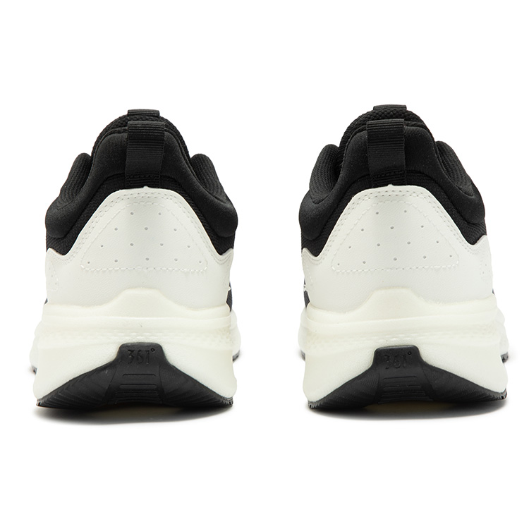 361° Comfortable Round Toe Low top Casual Running Shoes Men’s Black