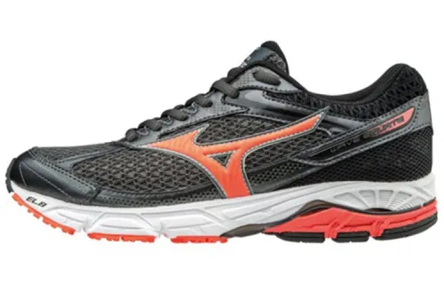 Mizuno Wave Equate Wave Equate Slip Resistant Abrasion Resistant Low top Running Shoes Women's Black