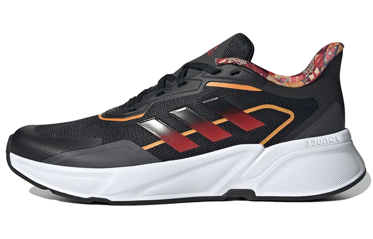 Adidas X9000l1 Abrasion Resistant Cushioning Low top Running Shoes Men's Black Red