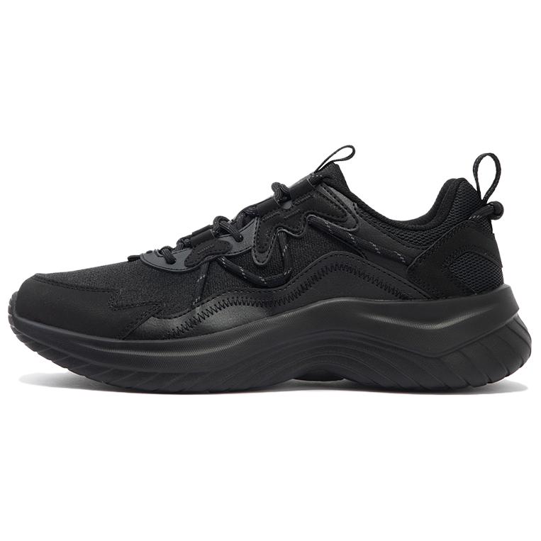 361° Mesh Cushioning Breathable Lightweight Rebound Low top Running Shoes Men’s Black