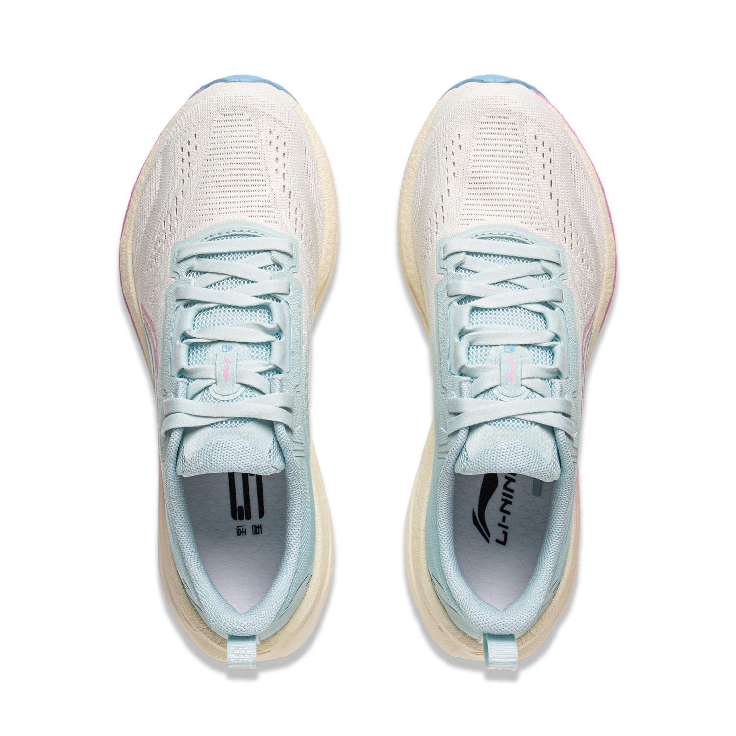 Li Ning 5S 5.0 Running Shoes Women’s Low Top White Blue