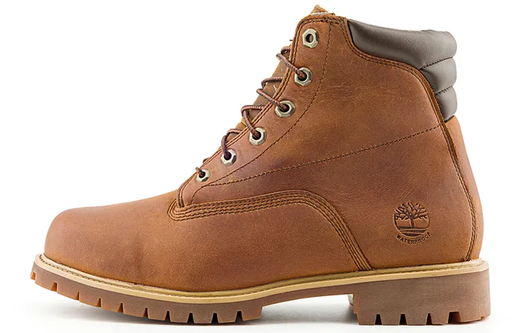 Timberland 6 Inch Alburn Wide Fit Boots 'Brown'