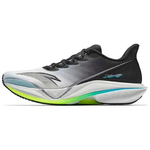 Anta Low top Nitrogen Technology Casual Training Physical Fitness Test & Exam Running Shoes Men's Black White Blue