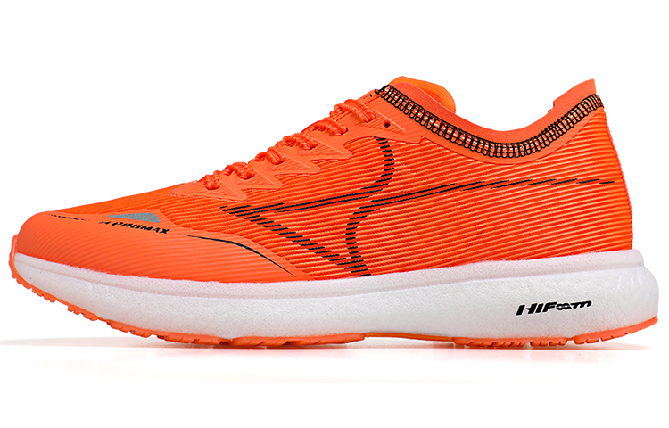 HEALTH 5019S Running Shoes Unisex Low Top Orange