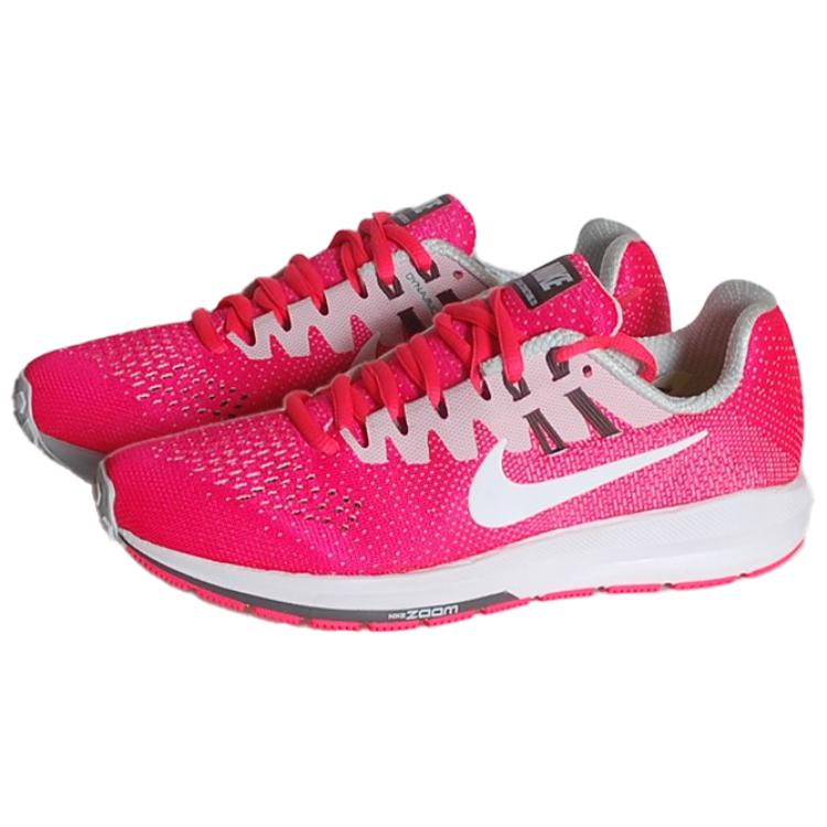 Nike Zoom Structure 20 Breathable Low top Casual Running Shoes Women’s Pink