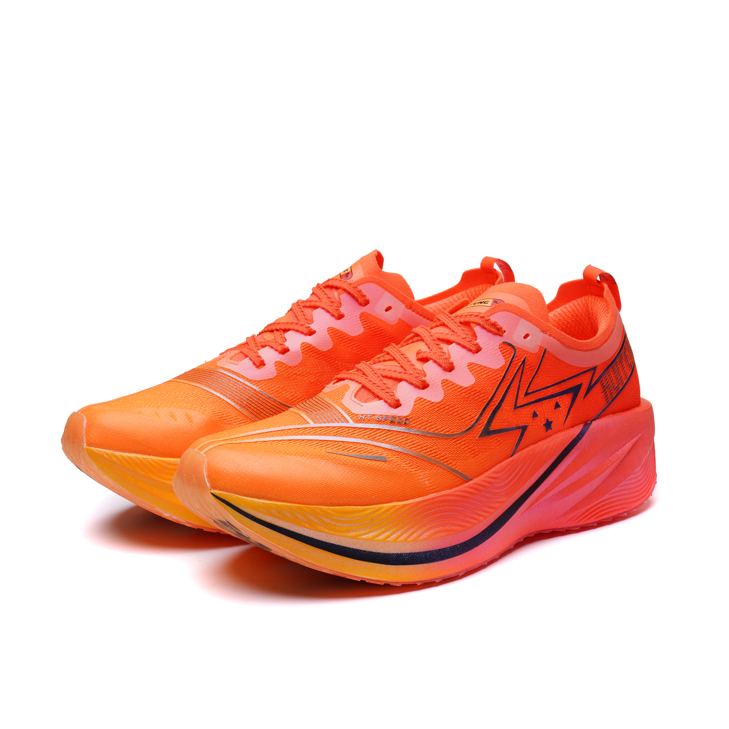 HUITENG Running Shoes Unisex Rosefinch Chasing The Sun