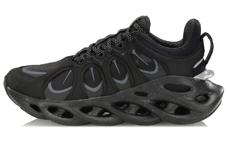 Li Ning Arc ACE Textile, TPU Cushioning Slip Resistant Abrasion Resistant Breathable Lightweight Low top Running Shoes