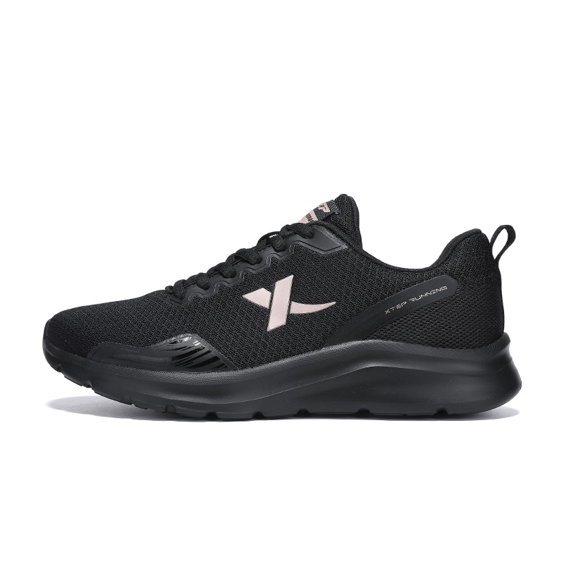 XTEP Cushioning Abrasion Resistant Low top Casual Running Shoes Women’s Black
