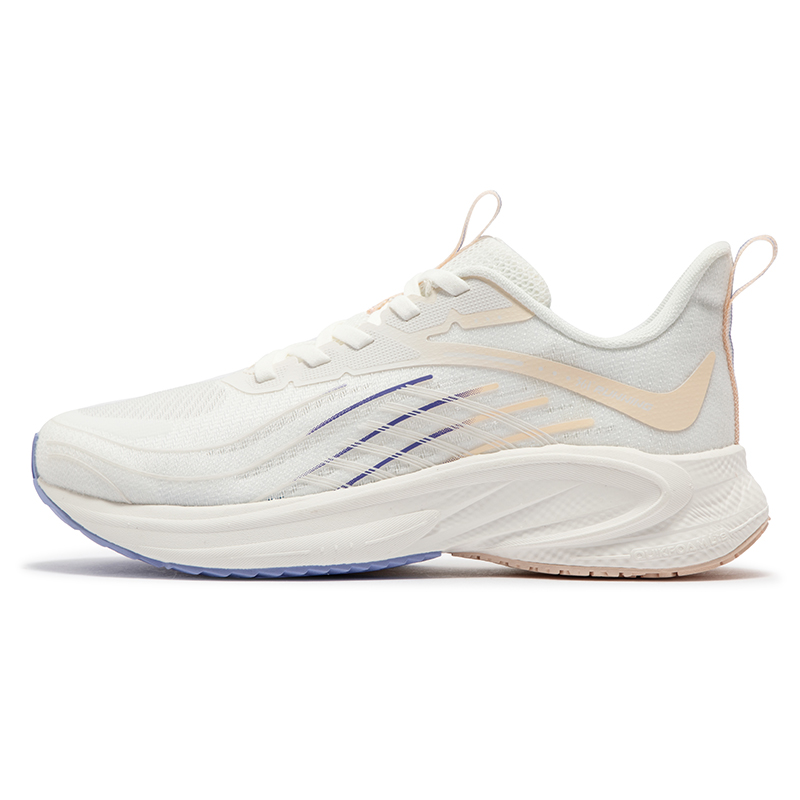 361° Cushioning Abrasion Resistant Breathable Low top Casual Running Shoes Women’s White Purple