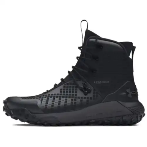 Under Armour HOVR Dawn Waterproof 2.0 Abrasion Resistant Crew Outdoor Boots Unisex Black