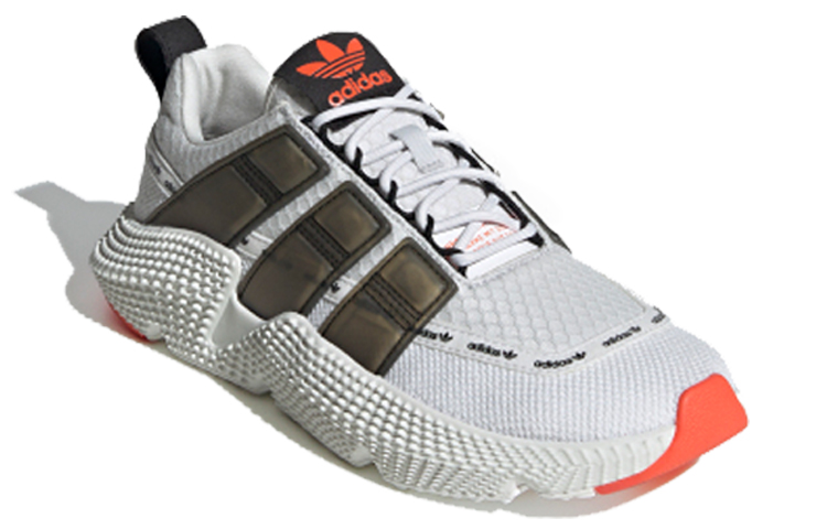 Мужские кроссовки adidas originals PROPHERE V2 (белый / коричневый) — 白/棕榈 — фото 2