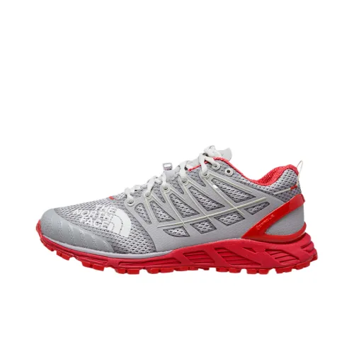 THE NORTH FACE Ultra Endurance II Mesh Low top Trail Running Shoes Women's Gray Red
