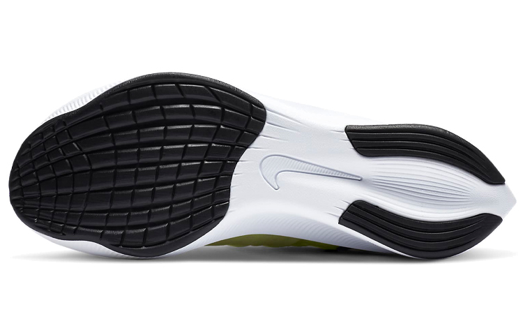Женские кроссовки Nike Zoom Fly 3 (бело-сине-желтый) — Белый / синий / жёлтый — фото 6