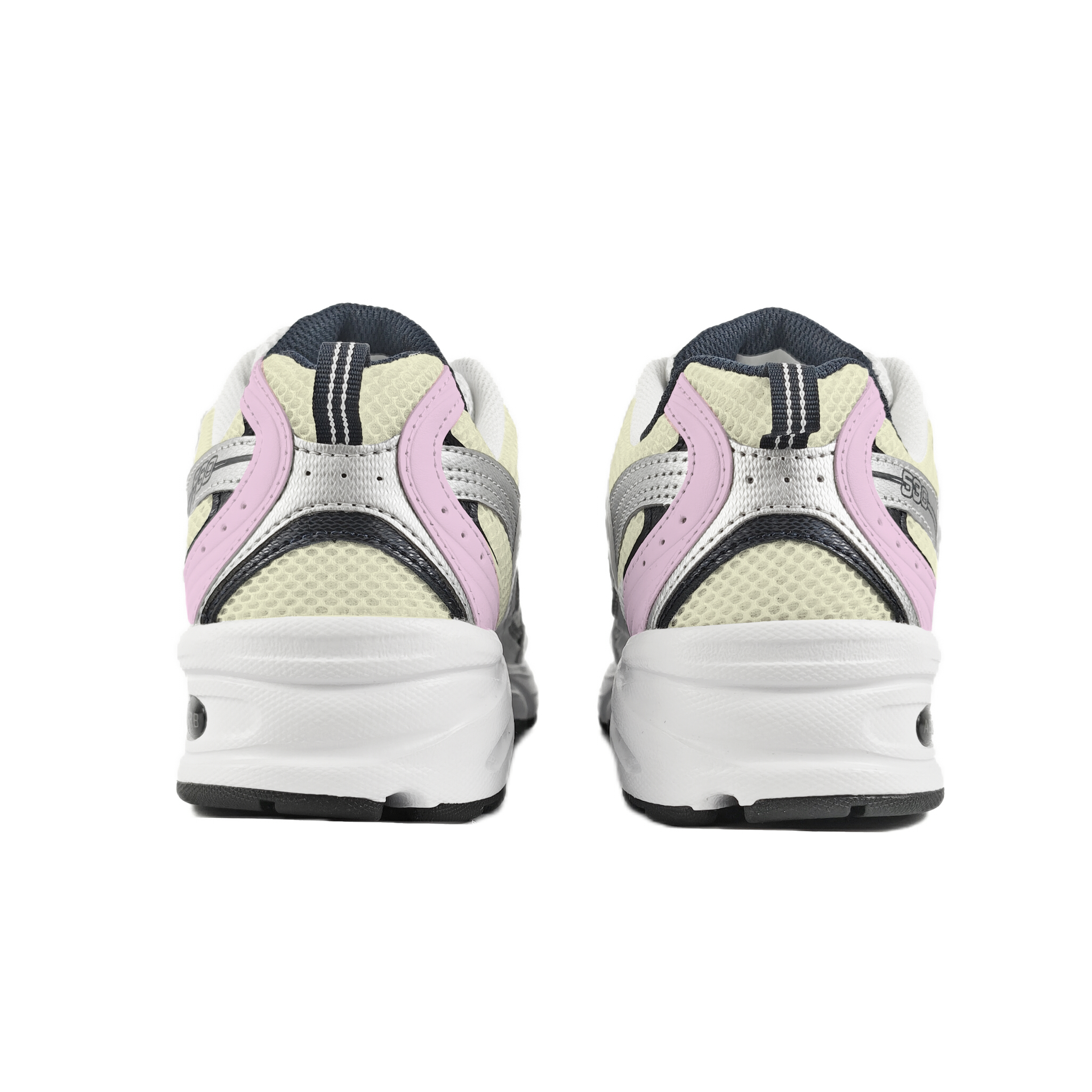 New Balance NB 530 Abrasion Resistant Low top Running Shoes Unisex Yellow Pink